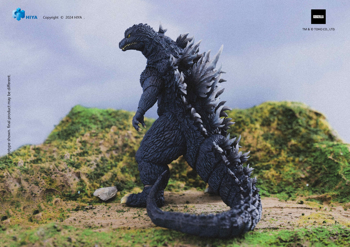 Pre Order Godzilla PX (2002) "Godzilla vs Mechagodzilla" - Hiya Toys Exquisite Basic Series