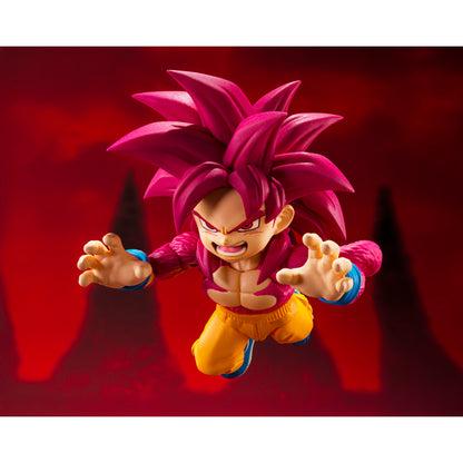 S.H.Figuarts Super Saiyan 4 Son Goku (Mini) "Dragon Ball Daima" | Bandai Tamashii Nations