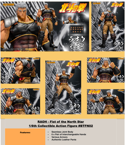 Raoh "Fist of the North Star" - Storm Collectibles Action Figure