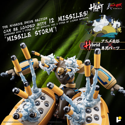 Pose+ Metal Heat Series Shin Getter 3 "Getter Robo Armageddon" | Pose+