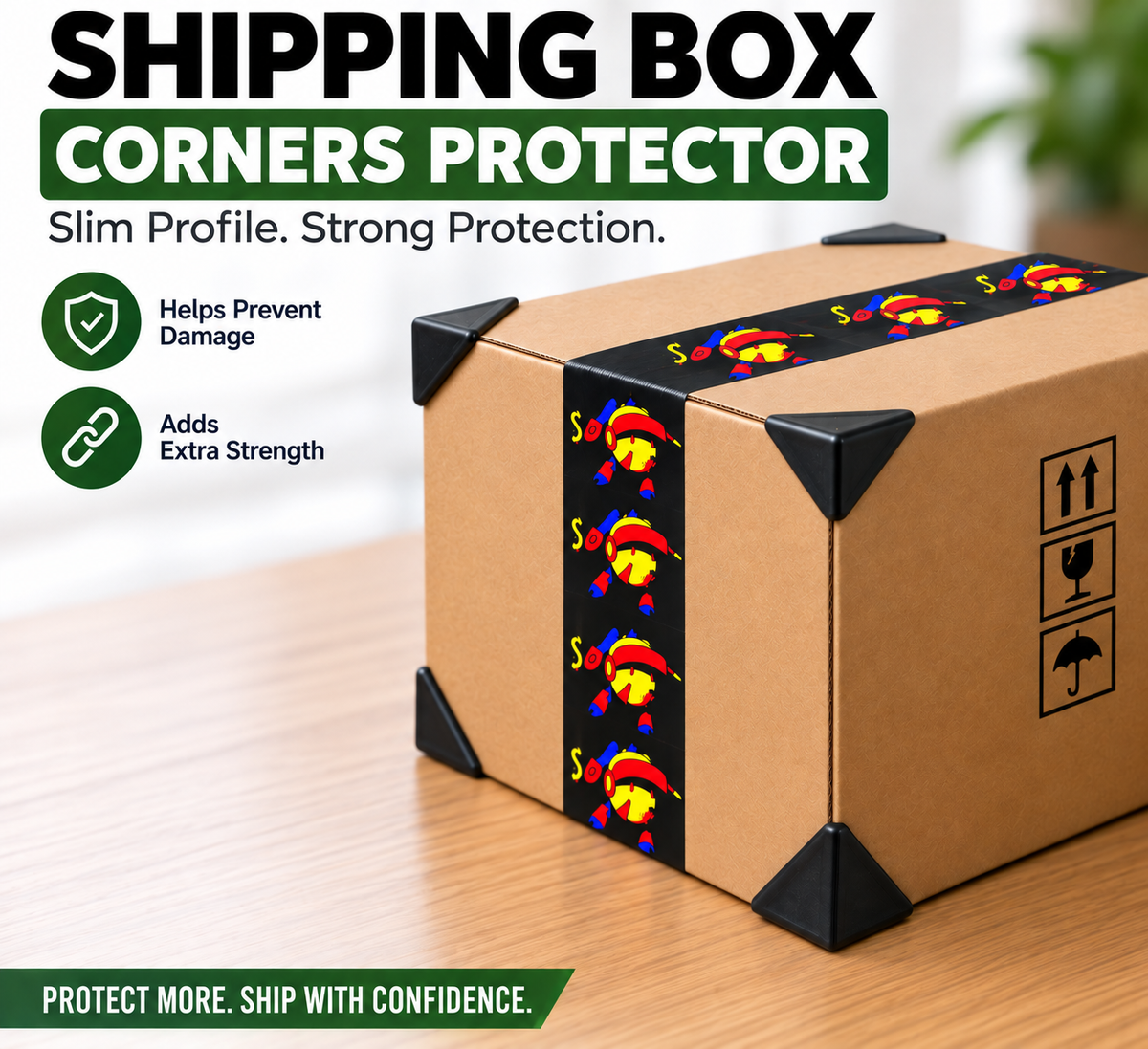 Shipping Box Corners Protection