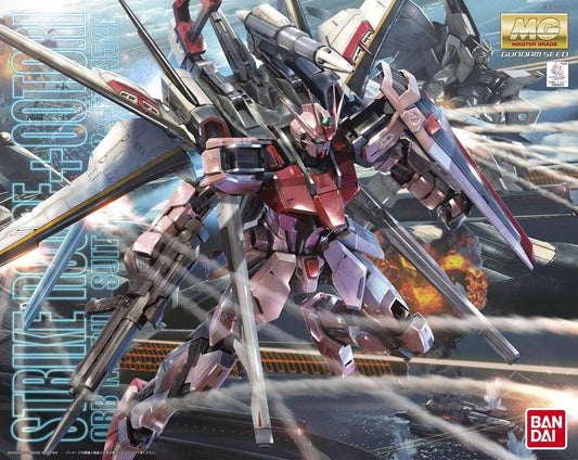MG MBF-02+EW454F Strike Rouge + Ootori Equipment Ver RM "Gundam Seed" - Bandai Hobby 1/100 Scale Master Grade Model Kit