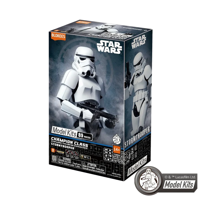 Champion Class 02 Stormtrooper Model Kit "Star Wars: The Empire Strikes Back" | Blokees