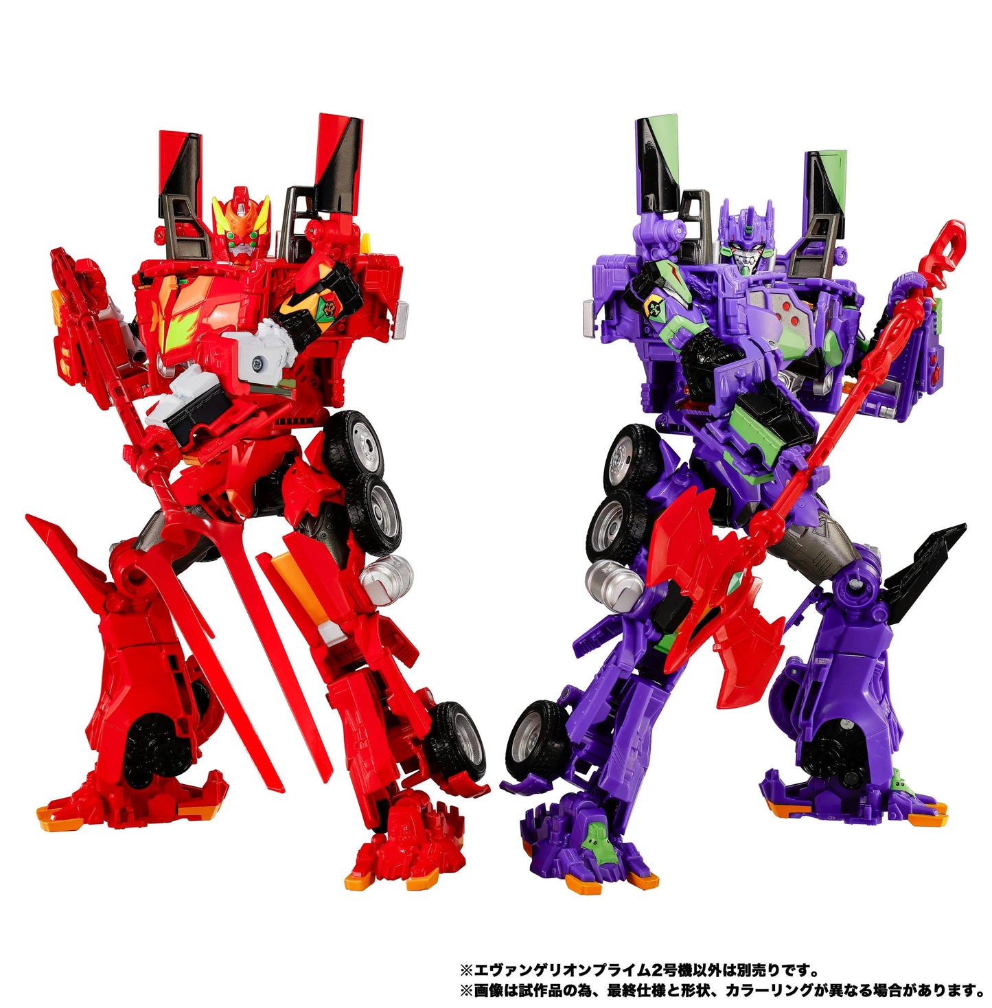 Synergenex Evangelion Prime Unit-02(Early Japan Release ) "Transformers × Evangelion" | Takara Tomy