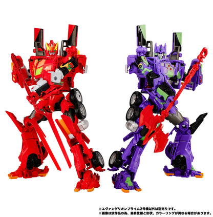 Synergenex Evangelion Prime Unit-02(Early Japan Release ) "Transformers × Evangelion" | Takara Tomy