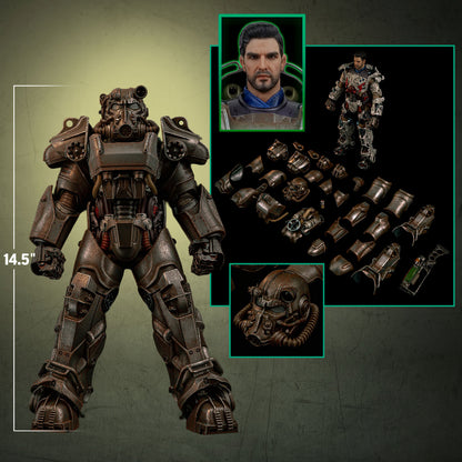 Threezero T-60 Rust Power Armor 1/6 "Fallout" | Threezero 1/6 Scale