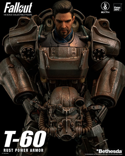 Threezero T-60 Rust Power Armor 1/6 "Fallout" | Threezero 1/6 Scale