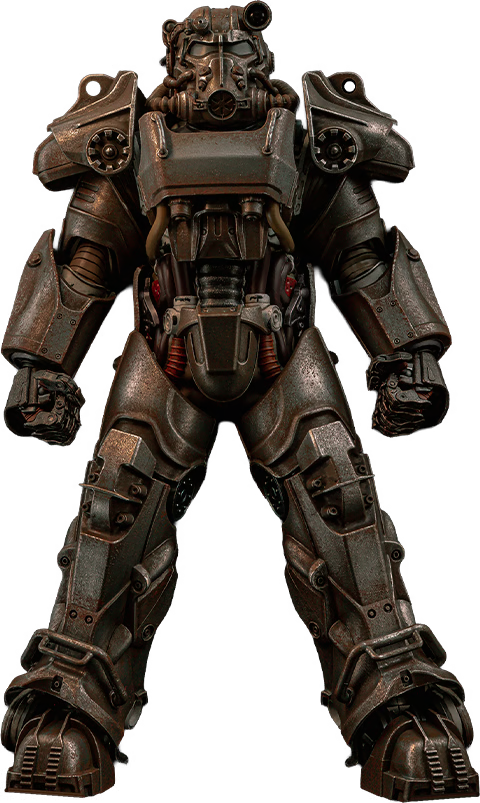 Threezero T-60 Rust Power Armor 1/6 "Fallout" | Threezero 1/6 Scale