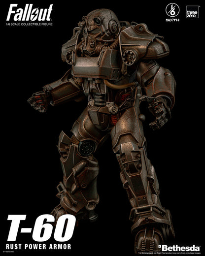 Threezero T-60 Rust Power Armor 1/6 "Fallout" | Threezero 1/6 Scale