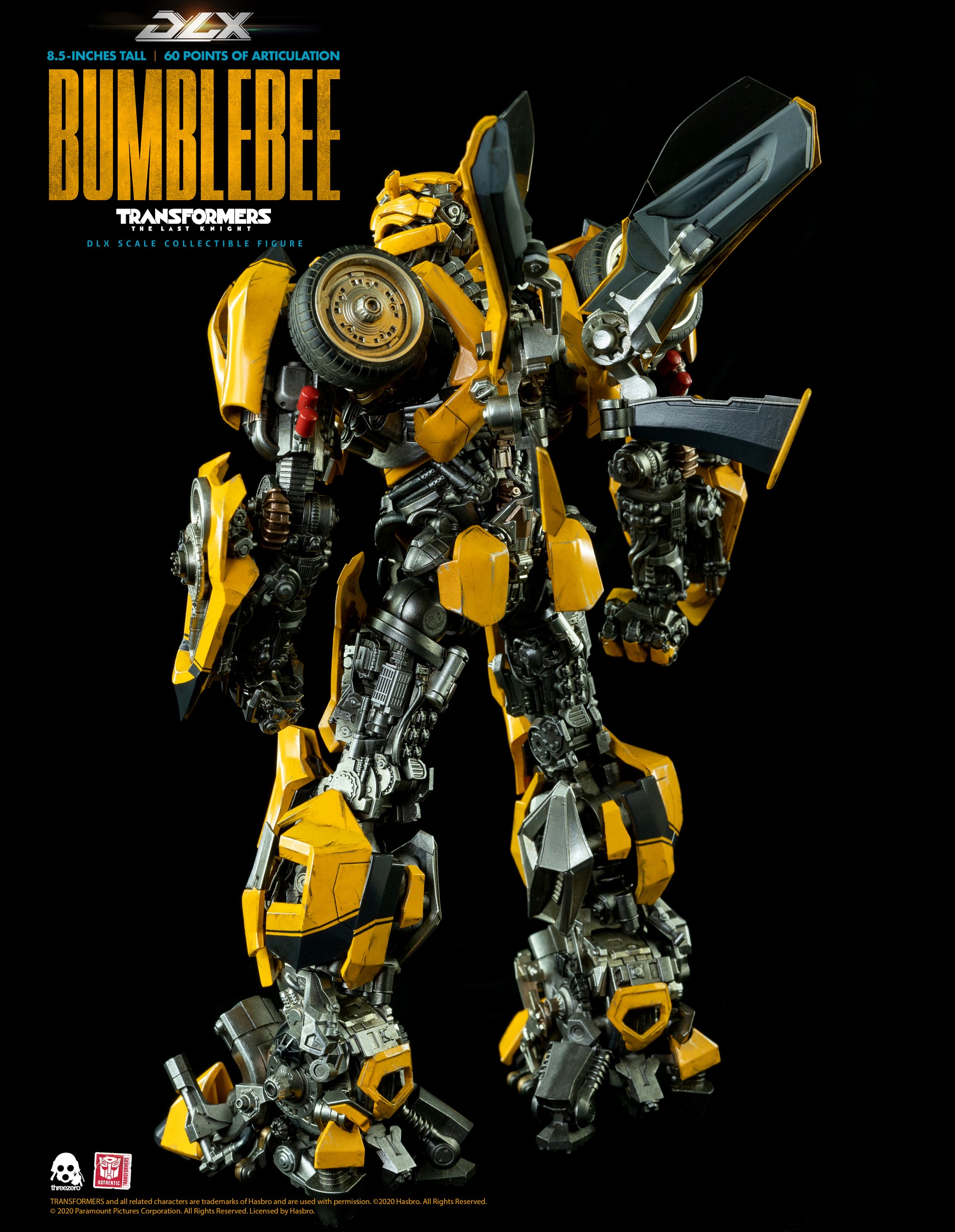 Bumblebee Reissue "Transformers: The Last Knight" - Threezero DLX Scale Collectible Figure