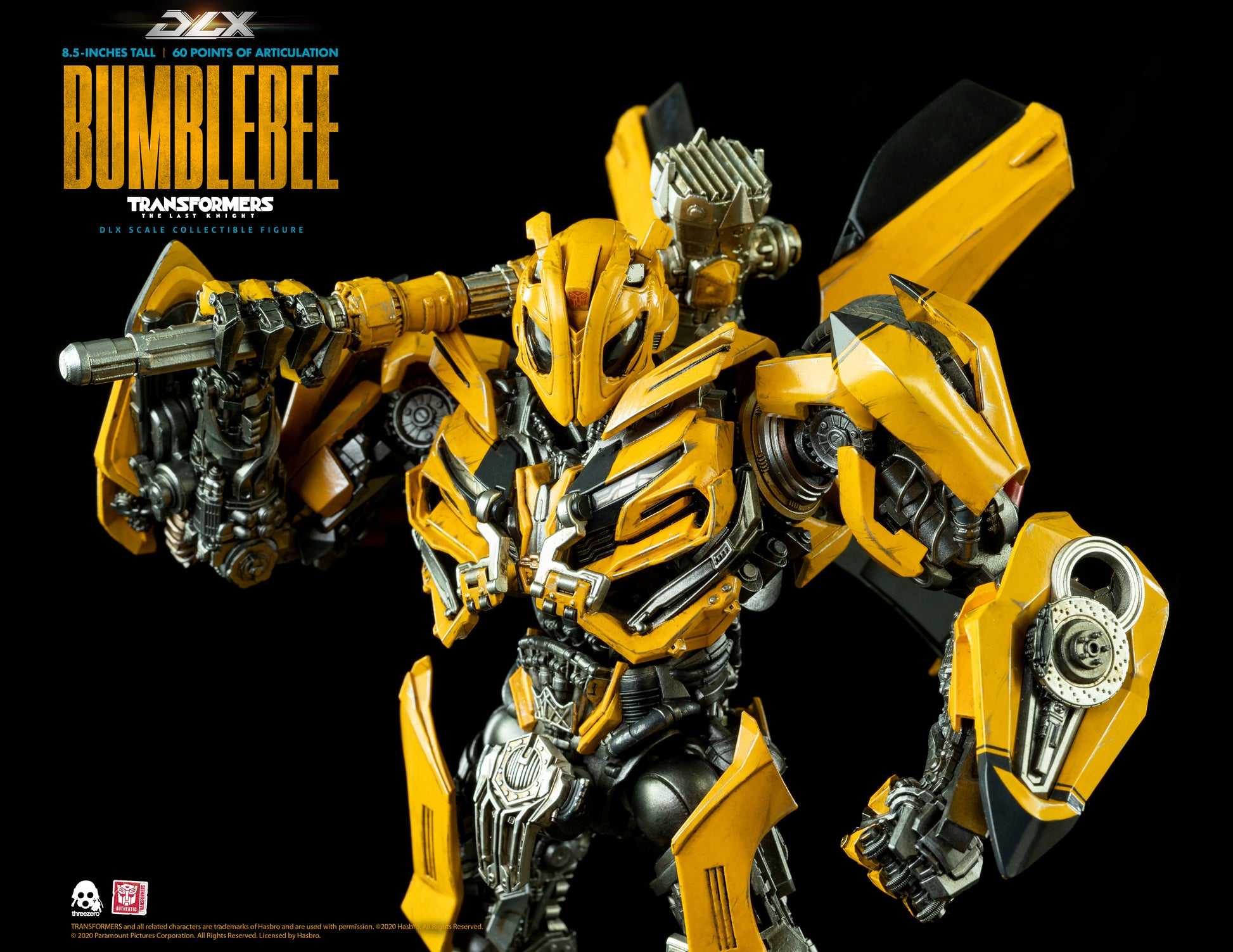 Bumblebee Reissue "Transformers: The Last Knight" - Threezero DLX Scale Collectible Figure