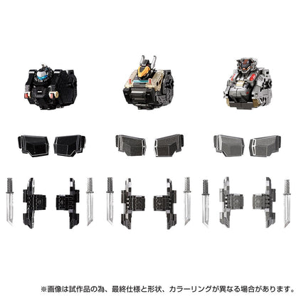 TM-21 Tactical Mover EX Core and Armament Set 1 Diaclone