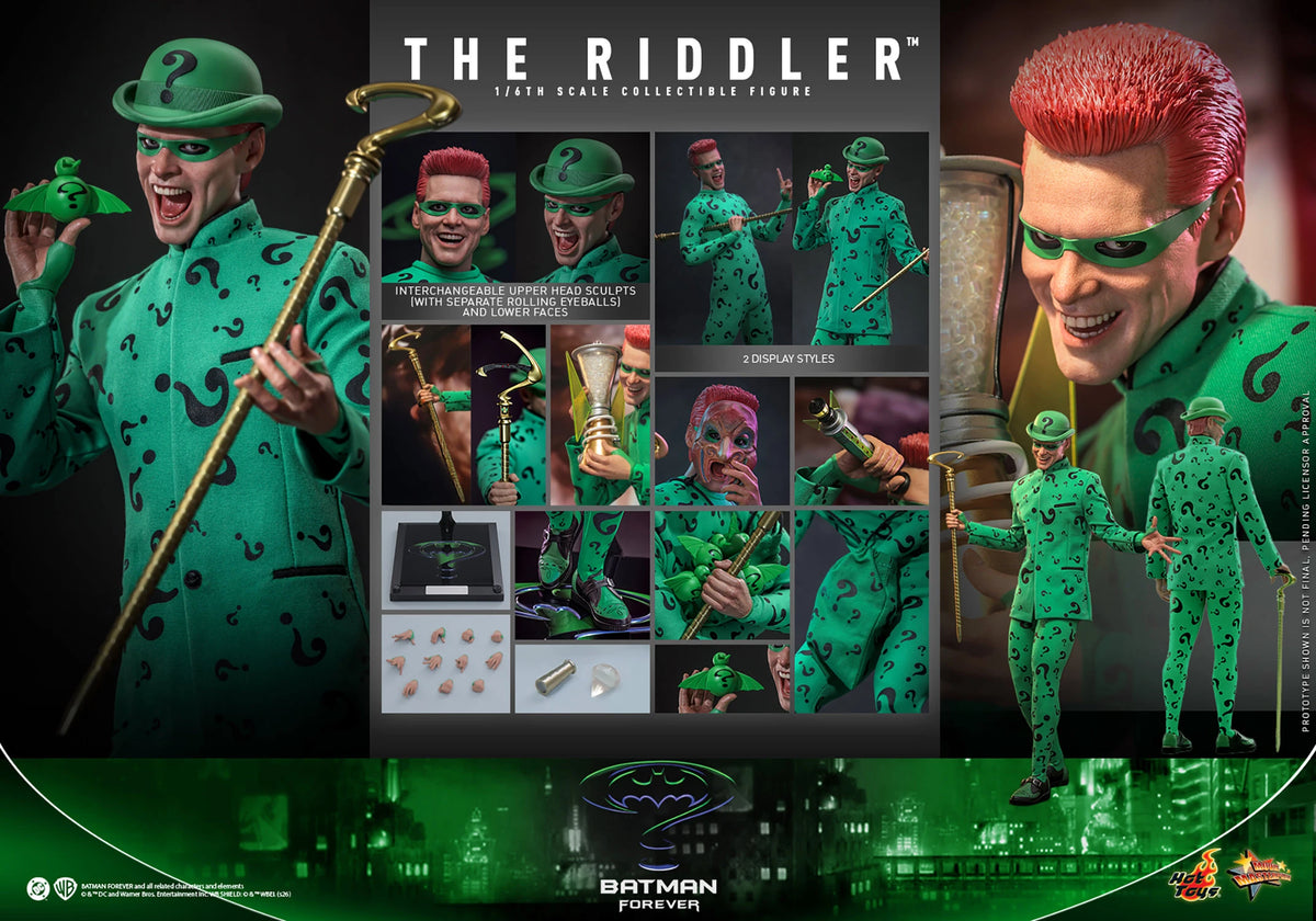 The Riddler 1/6 Scale Figure "Batman Forever" | Hot Toys