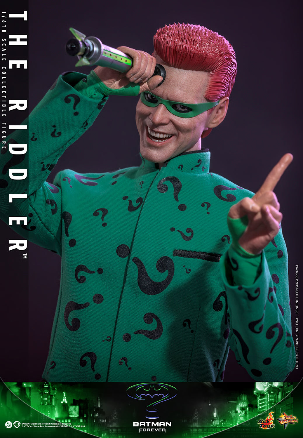 The Riddler 1/6 Scale Figure "Batman Forever" | Hot Toys