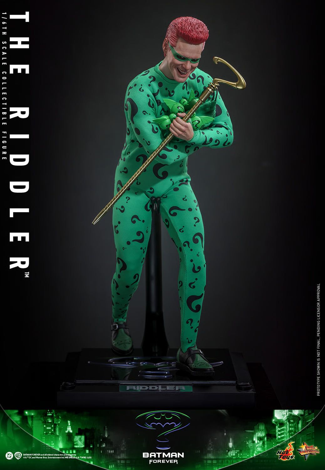 The Riddler 1/6 Scale Figure "Batman Forever" | Hot Toys