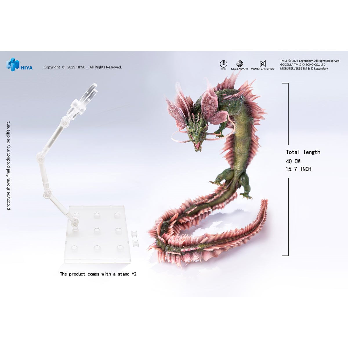 Hiya Toys Tiamat "Godzilla x Kong: The New Empire" | Hiya Toys Exquisite Basic Series
