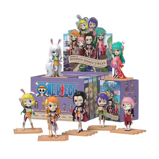 Freeny’s Hidden Dissectibles: One Piece Series Five (Ladies Edition) One Random Pack - Mighty Jaxx Blind Box Mini Figure