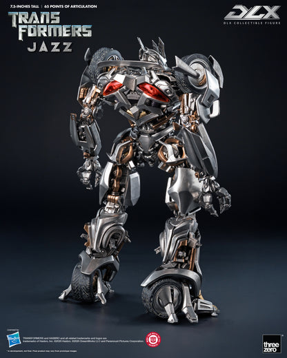 Pre Order Transformers DLX Scale Collectible Series Jazz Action Figure Threezero