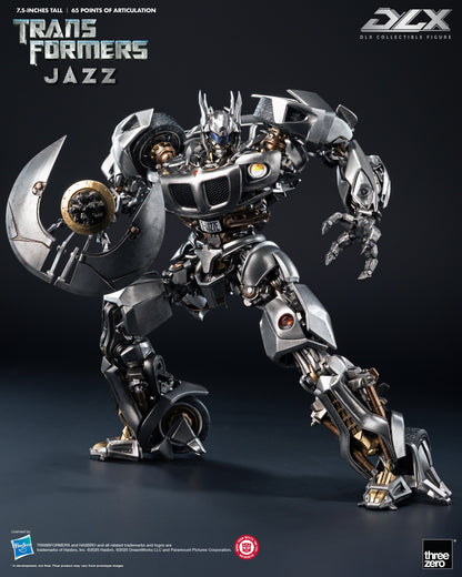 Pre Order Transformers DLX Scale Collectible Series Jazz Action Figure Threezero