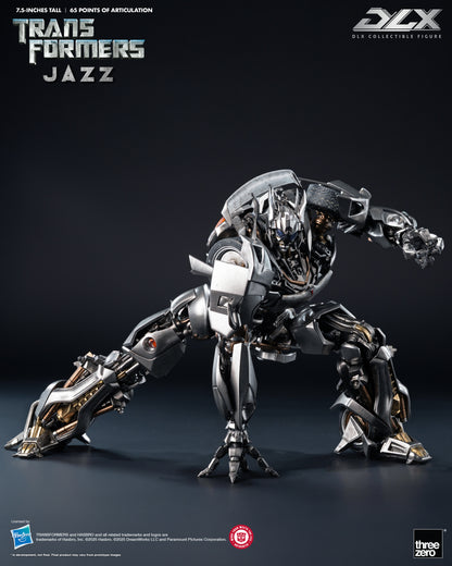 Pre Order Transformers DLX Scale Collectible Series Jazz Action Figure Threezero