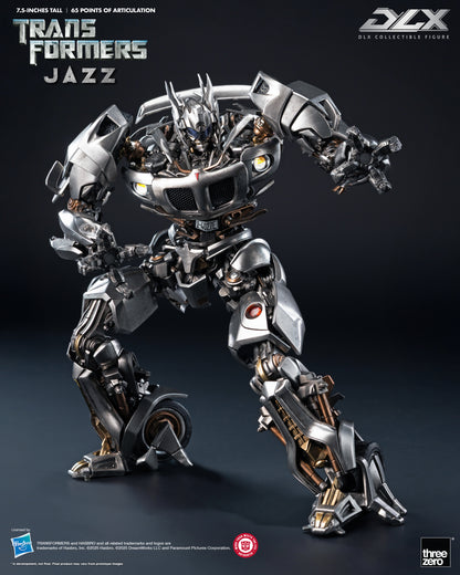 Pre Order Transformers DLX Scale Collectible Series Jazz Action Figure Threezero