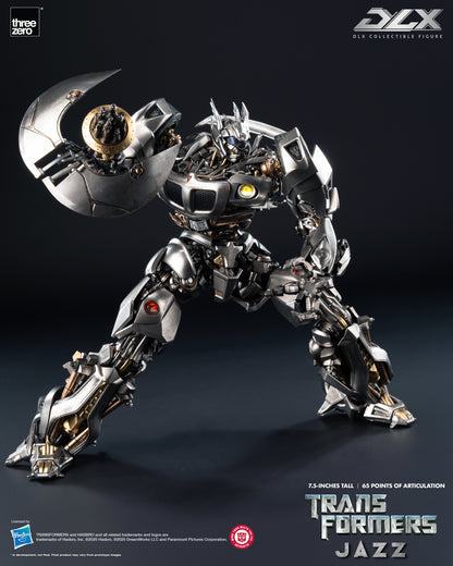 Pre Order Transformers DLX Scale Collectible Series Jazz Action Figure Threezero