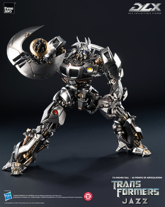 Pre Order Transformers DLX Scale Collectible Series Jazz Action Figure Threezero