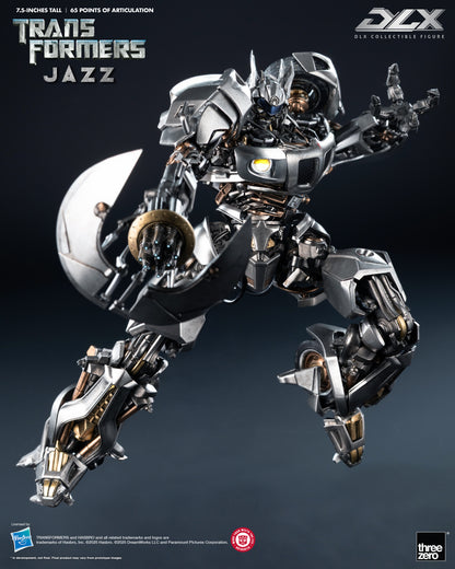 Pre Order Transformers DLX Scale Collectible Series Jazz Action Figure Threezero