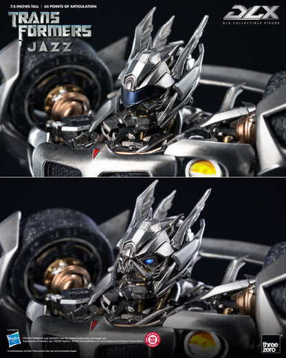 Pre Order Transformers DLX Scale Collectible Series Jazz Action Figure Threezero