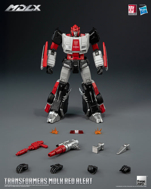 Pre Order Red Alert MDLX Articulated Action Figure Transformers - Threezero