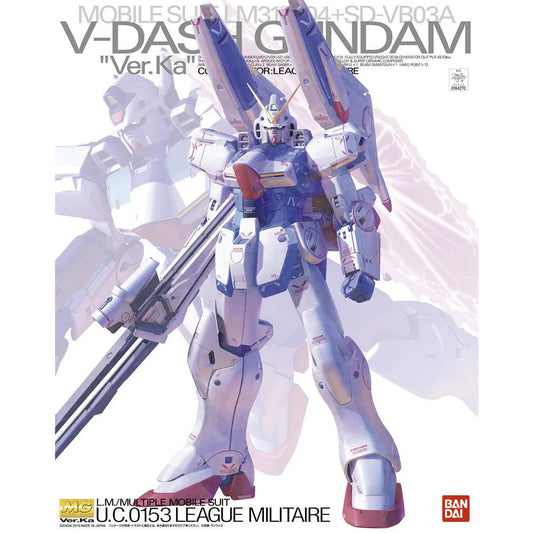 MG V-Dash Gundam Ver. Ka "Mobile Suit Gundam" - Bandai Hobby 1/100 Scale Master Grade Model Kit