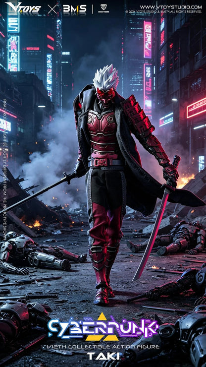 VTOYS X BMS X CF VSD012 -Cyberpunk Samurai The Crimson Dawn of theBlade("Cyberpunk") |VTOYS