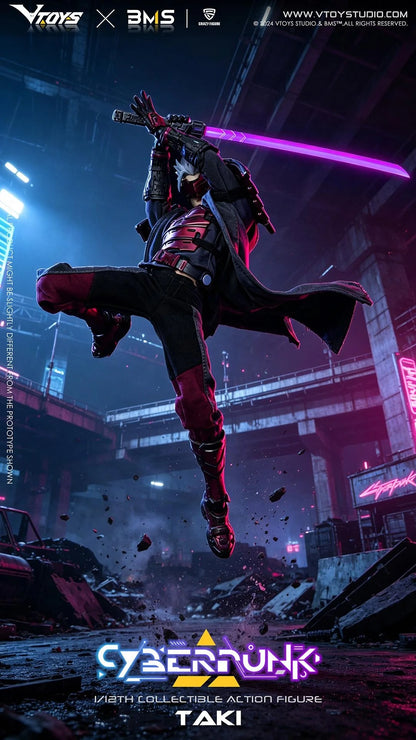 VTOYS X BMS X CF VSD012 -Cyberpunk Samurai The Crimson Dawn of theBlade("Cyberpunk") |VTOYS