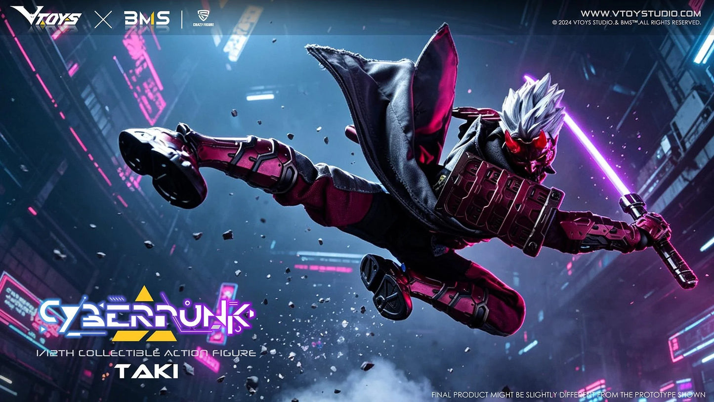 VTOYS X BMS X CF VSD012 -Cyberpunk Samurai The Crimson Dawn of theBlade("Cyberpunk") |VTOYS