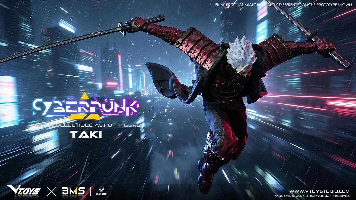 VTOYS X BMS X CF VSD012 -Cyberpunk Samurai The Crimson Dawn of theBlade("Cyberpunk") |VTOYS
