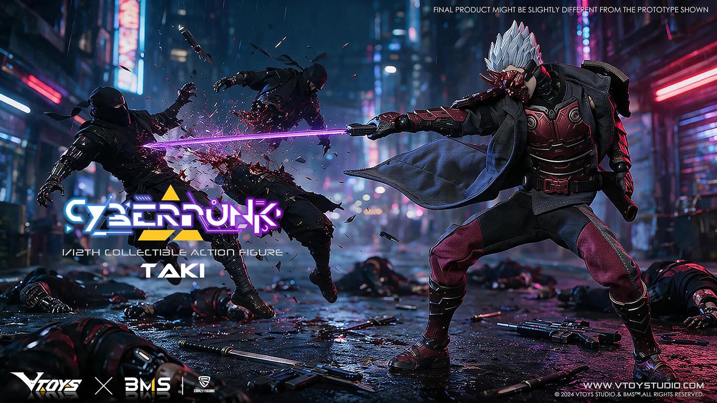 VTOYS X BMS X CF VSD012 -Cyberpunk Samurai The Crimson Dawn of theBlade("Cyberpunk") |VTOYS