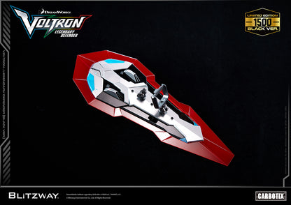 Blitzway Carbotix Black Voltron Legendary Defender (Special Limited Edition Black Version) | Blitzway
