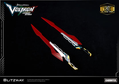 Blitzway Carbotix Black Voltron Legendary Defender (Special Limited Edition Black Version) | Blitzway