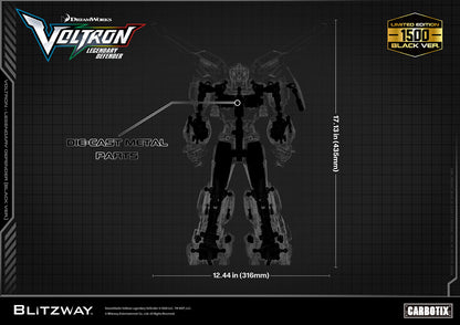 Blitzway Carbotix Black Voltron Legendary Defender (Special Limited Edition Black Version) | Blitzway