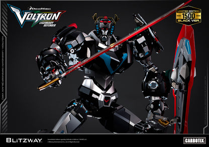 Blitzway Carbotix Black Voltron Legendary Defender (Special Limited Edition Black Version) | Blitzway