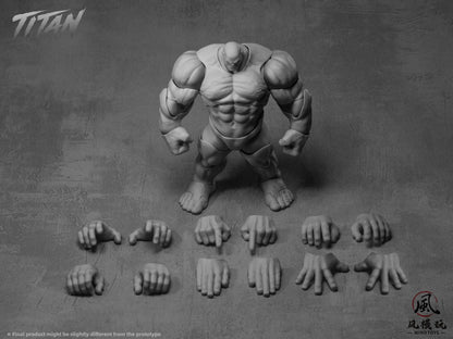 Wind Toys 1/12 Super Action Muscle Body Titan Grey Skin Edition | Wind Toys