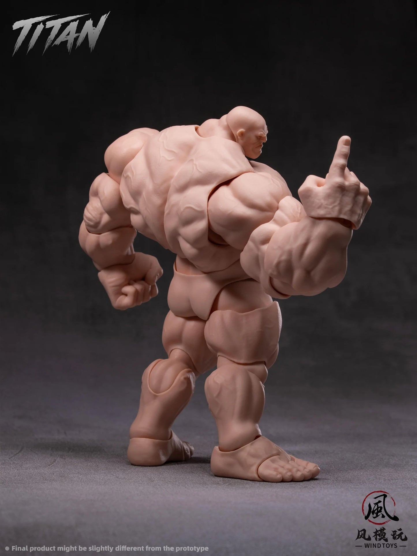 Wind Toys 1/12 Super Action Muscle Body Titan White Skin Edition | Wind Toys