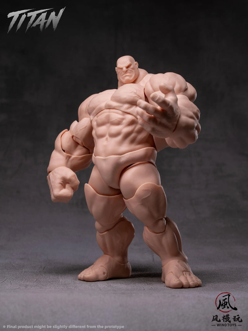 Wind Toys 1/12 Super Action Muscle Body Titan White Skin Edition | Wind Toys