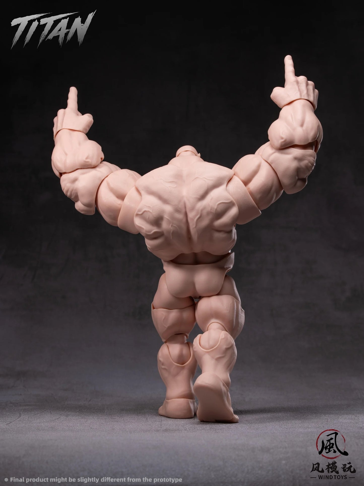 Wind Toys 1/12 Super Action Muscle Body Titan White Skin Edition | Wind Toys