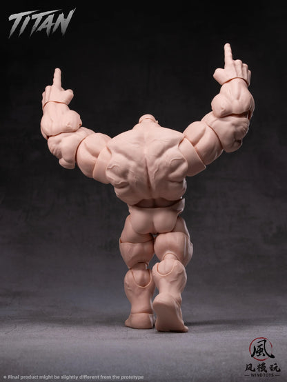 Wind Toys 1/12 Super Action Muscle Body Titan White Skin Edition | Wind Toys