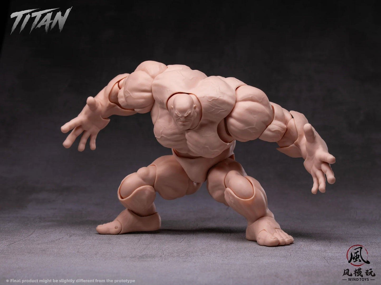 Wind Toys 1/12 Super Action Muscle Body Titan White Skin Edition | Wind Toys