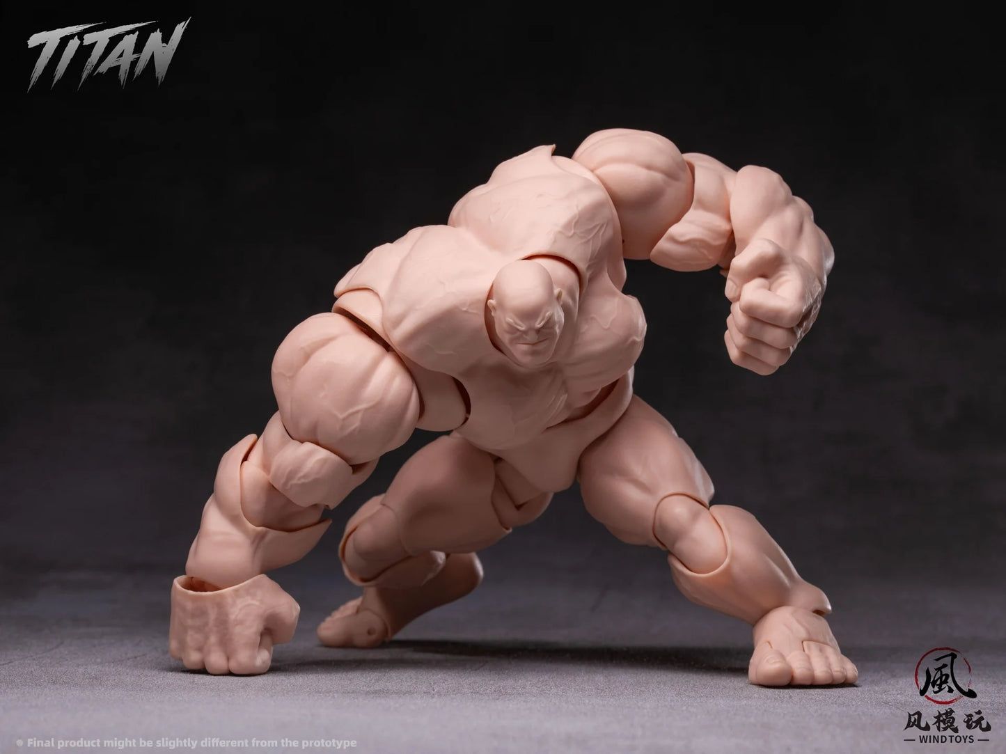Wind Toys 1/12 Super Action Muscle Body Titan White Skin Edition | Wind Toys