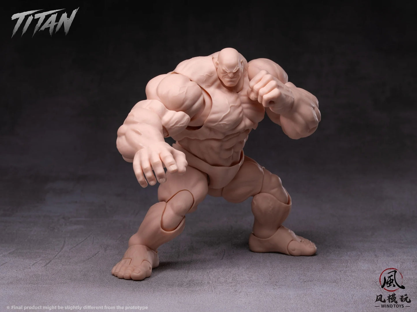Wind Toys 1/12 Super Action Muscle Body Titan White Skin Edition | Wind Toys