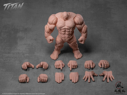 Wind Toys 1/12 Super Action Muscle Body Titan White Skin Edition | Wind Toys