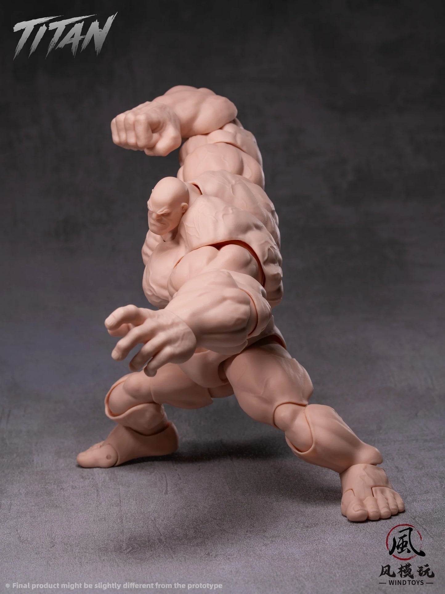 Wind Toys 1/12 Super Action Muscle Body Titan White Skin Edition | Wind Toys